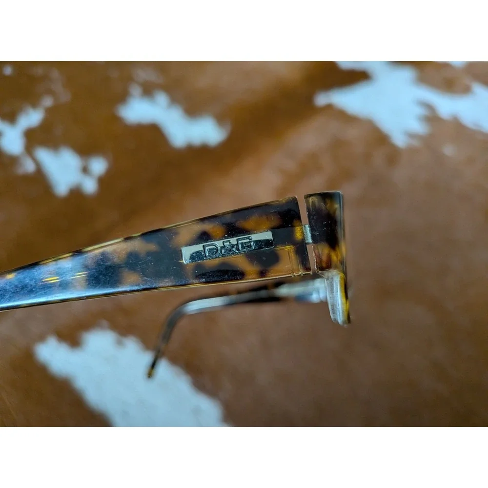 DOLCE & GABBANA DD1150 556 Brown Havana Tortoise Eyeglasses Frame 53-15-135